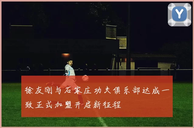 徐友刚与石家庄功夫俱乐部达成一致正式加盟开启新征程