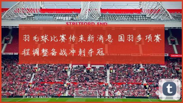 羽毛球比赛传来新消息 国羽多项赛程调整备战冲刺夺冠
