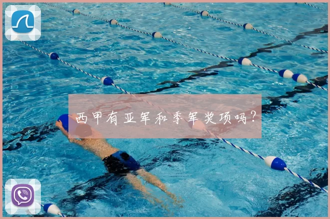 西甲有亚军和季军奖项吗？