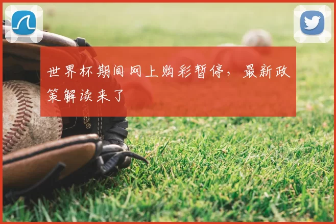 世界杯期间网上购彩暂停，最新政策解读来了